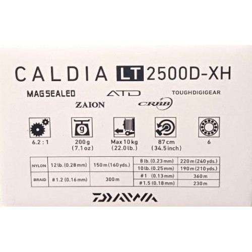 Спинингова макара Daiwa 18 CALDIA LT_Daiwa