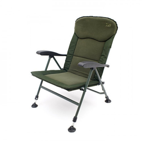 Сгъваем стол DAIWA Black Widow Adjustable Arm Chair_Daiwa