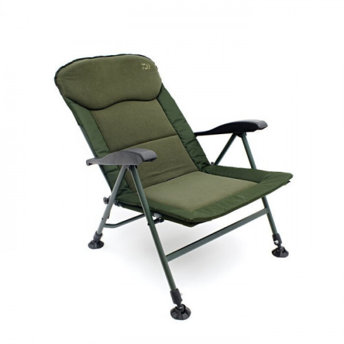 Сгъваем стол DAIWA Black Widow Adjustable Arm Chair_Daiwa