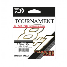 Плетено влакно за фидер риболов Daiwa TOURNAMENT FEEDER BRAID SINKING X8+1 GRAY (тъмно сив) - 135m |