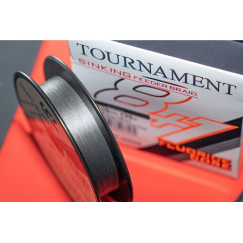 Плетено влакно за фидер риболов Daiwa TOURNAMENT FEEDER BRAID SINKING X8+1 GRAY (тъмно сив) - 135m |_Daiwa