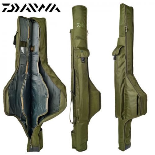 Шаранджийски калъф Daiwa 23 BLACK WIDOW 3 ROD HOLDALL 13FT_Daiwa