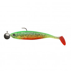 Комплект силиконови примамки с джиг глави - Cormoran ACTION FIN SHAD RTF / 13 см |