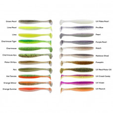 Силиконови примамки DAIWA TOURNAMENT D'FIN - 7.5см/3inch |