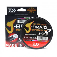 Плетено влакно Daiwa J-BRAID EXPEDITION X8 MULTICOLOR -300m |