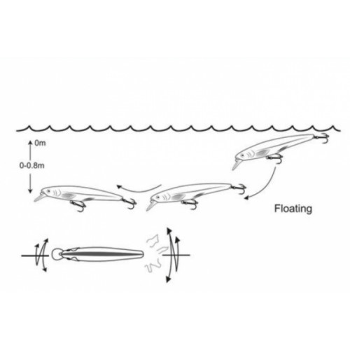 Воблер CORMORAN COR F6 7.0 см/4.0гр - Floating_Cormoran