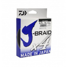 Плетено влакно Daiwa J-BRAID X4 DARK GREEN (тъмно зелено) - 135m