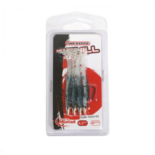 Силиконова примамка Lineaeffe MAGIC JILL - 6.5cm / 4 бр в опаковка |_