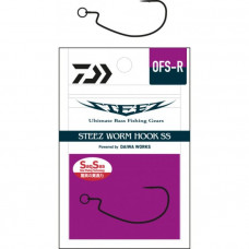 Куки DAIWA STEEZ WORM HOOK SS OFT-RING