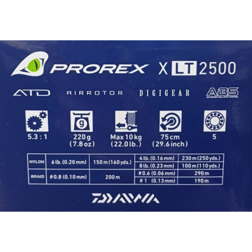 Макара с преден аванс - DAIWA 18 PROREX X LT_Daiwa