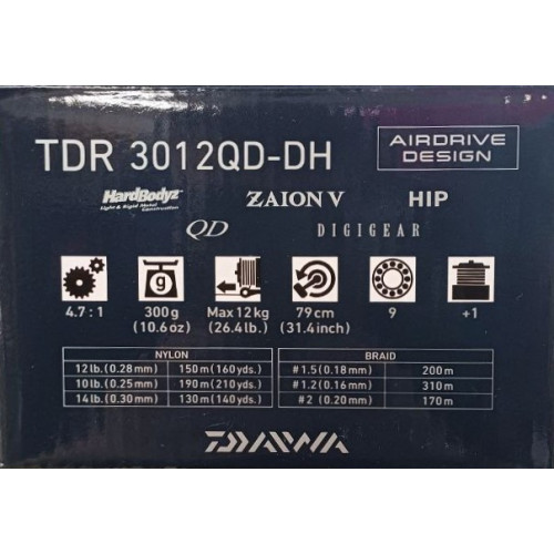 Макара с преден аванс DAIWA 24 TDR MATCH & FEEDER QD_Daiwa