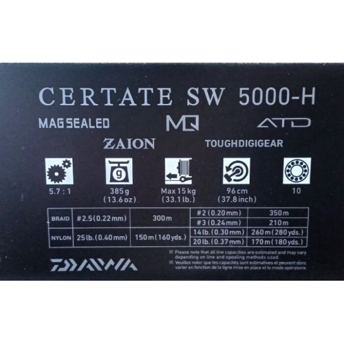 Макара за морски риболов - 21 DAIWA CERTATE SW 5000/6000-H_Daiwa