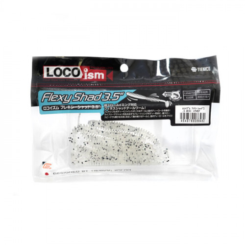Силиконови примамки TIEMCO LOCOISM FLEXY SHAD - 8.9cm / 7 броя в опаковка |_Tiemco