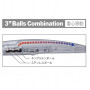 Воблер PALMS Ark Rover - Sinking - 140mm/23gr - #KM 432 Sawara Candy Pink |_PALMS