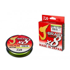 Плетено влакно Daiwa J-BRAID GRAND X8 ЖЪЛТО (Chartreuse) - 270m |