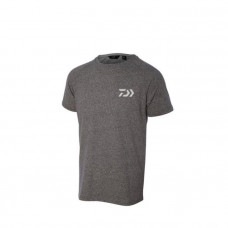 Тениска DAIWA D-VEC T-SHIRT - светло сива с бяло лого