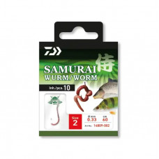 Вързани куки - DAIWA SAMURAI WORM HOOKS