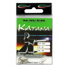 Куки MAVER Katana 1041A Bronze - 20 бр в пакет |