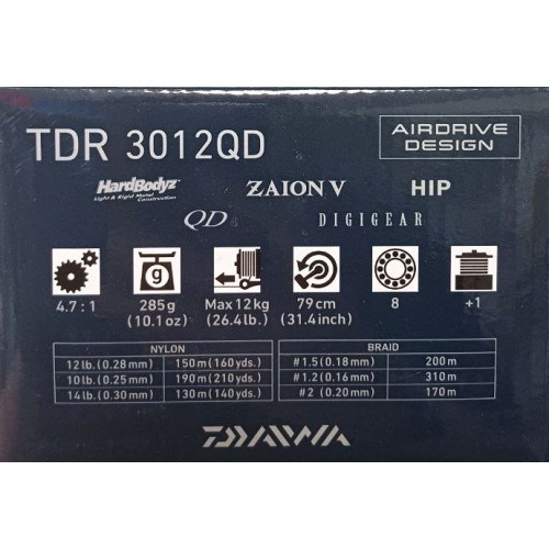 Макара с преден аванс DAIWA 24 TDR MATCH & FEEDER QD |_Daiwa