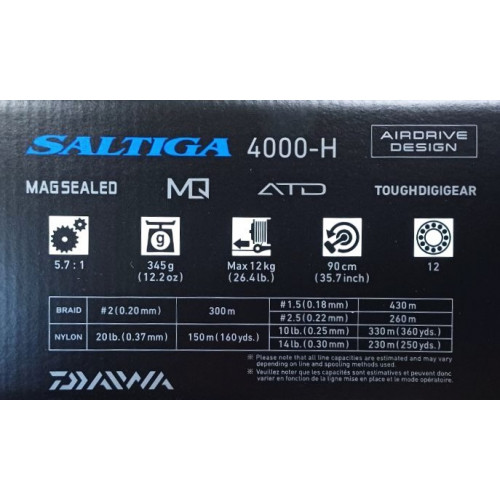 Топ модел макара DAIWA 23 SALTIGA G_Daiwa