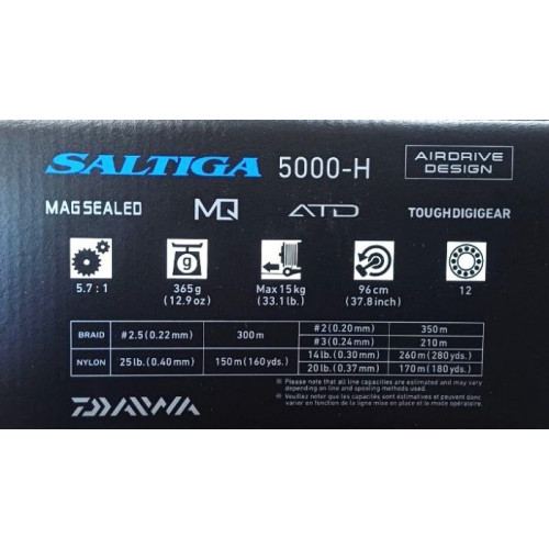 Топ модел макара DAIWA 23 SALTIGA G_Daiwa