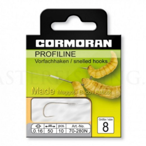 Вързани куки - CORMORAN PROFILNE MAGGOT HOOKS_Cormoran