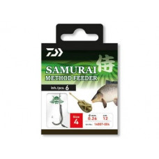 Вързани куки за метод фидер - DAIWA SAMURAI METHOD FEEDER HOOKS