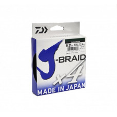 Плетено влакно Daiwa J-BRAID X4 DARK GREEN (тъмно зелено) - 270м