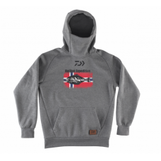Суичер DAIWA D-VEC Hoodie Halibut Expedition-GREY |