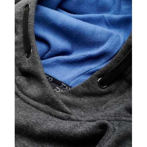 Суичер DAIWA MATCH HOODIE - GREY/BLUE |_Daiwa