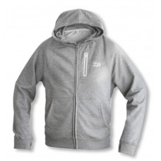 Суичер Daiwa D-VEC Hoodie с цял цип - Grey |