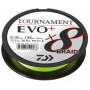 Плетено влакно Daiwa TOURNAMENT X8 BRAID EVO+ CHARTREUSE (жълто) - 135m_Daiwa