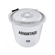 Кофа за захранка DAIWA ADVANTAGE BAITS 12L / 18L - Бяла |