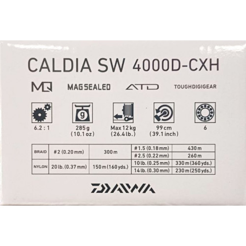 Макара за морски риболов Daiwa 23 CALDIA SW_Daiwa