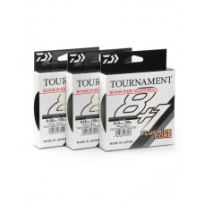 Плетено влакно за фидер риболов Daiwa TOURNAMENT FEEDER BRAID SINKING X8+1 GRAY (тъмно сив) - 135m |