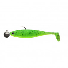 Комплект силиконови примамки с джиг глави - Cormoran ACTION FIN SHAD RTF / 10 см |