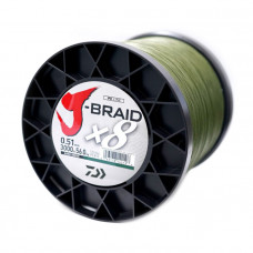 Плетено влакно Daiwa J-BRAID X8 DARK GREEN (тъмно зелено) - 3000m |