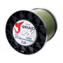 Плетено влакно Daiwa J-BRAID X8 DARK GREEN (тъмно зелено) - 3000m |_Daiwa