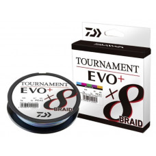 Плетено влакно Daiwa TOURNAMENT X8 BRAID EVO+ MULTICOLOUR (мултиколор) - 300m |