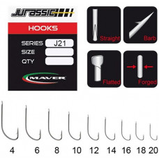 Куки MAVER Jurassic Series J21 - 15 бр в пакет |