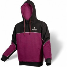 Суичър BROWNING HOODIE BLACK/BURGUNDY