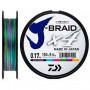 Плетено влакно Daiwa J-BRAID X4 MULTICOLOR - 150м_Daiwa