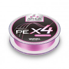 Плетено влакно VARIVAS AREA Super Trout PE x4 [Tournament Pink] - 75m |