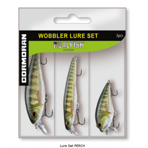 Комплект воблери CORMORAN REALFISH Lure Set PERCH_Cormoran