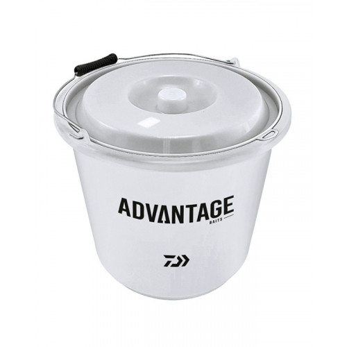 Кофа за захранка DAIWA ADVANTAGE BAITS 12L / 18L - Бяла_Daiwa