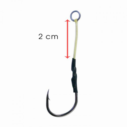 Асист куки MAVER Assist Hook Jurassic Cordino - 2 см_Maver