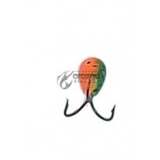 Волфрамови Мормишки с куки Mustad 0.4г/ 3мм-5мм