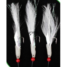 Чепаре Rig5 Hokkai Flash and White Feathers 3 #2 Silver Hook