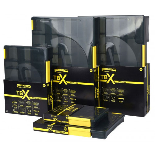 Кутия SPRO TBX - Tackle Box Range 25x17,5x5cm Dark_SPRO