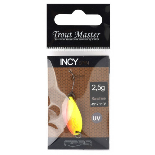 Клатушки за пъстърва Trout Master Incy Spin Spoon 2.5g_SPRO
